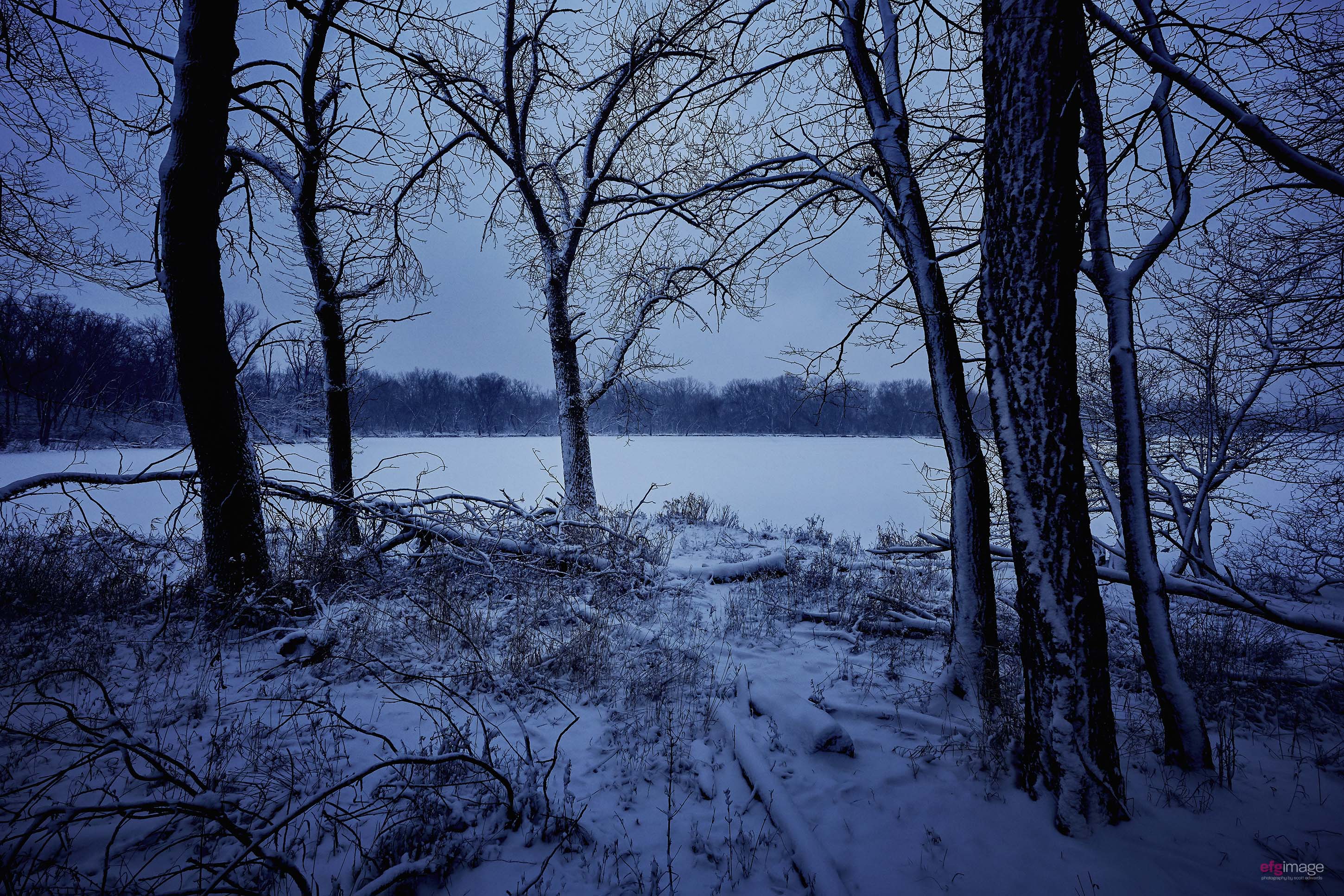 Fine Art winter landscape Scott Edwards